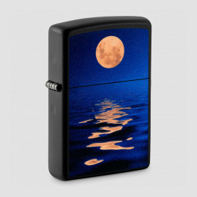 Зажигалка бензиновая Moon Sunset, ZIPPO, США, Зажигалки