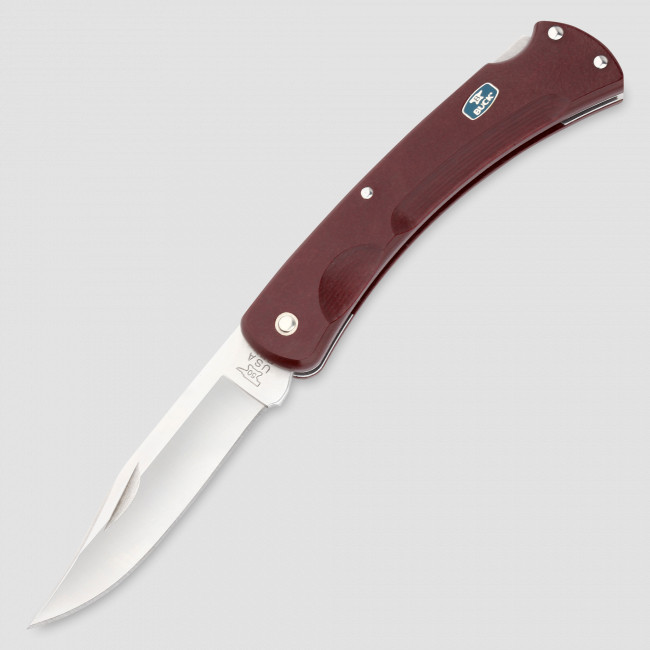 Нож складной 110 Folding Hunter EcoLite Red, BUCK, США