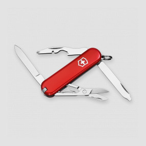 Нож швейцарский складной Rambler, 10 функций, 4 см, VICTORINOX, Швейцария, VICTORINOX Swiss Army Keychain