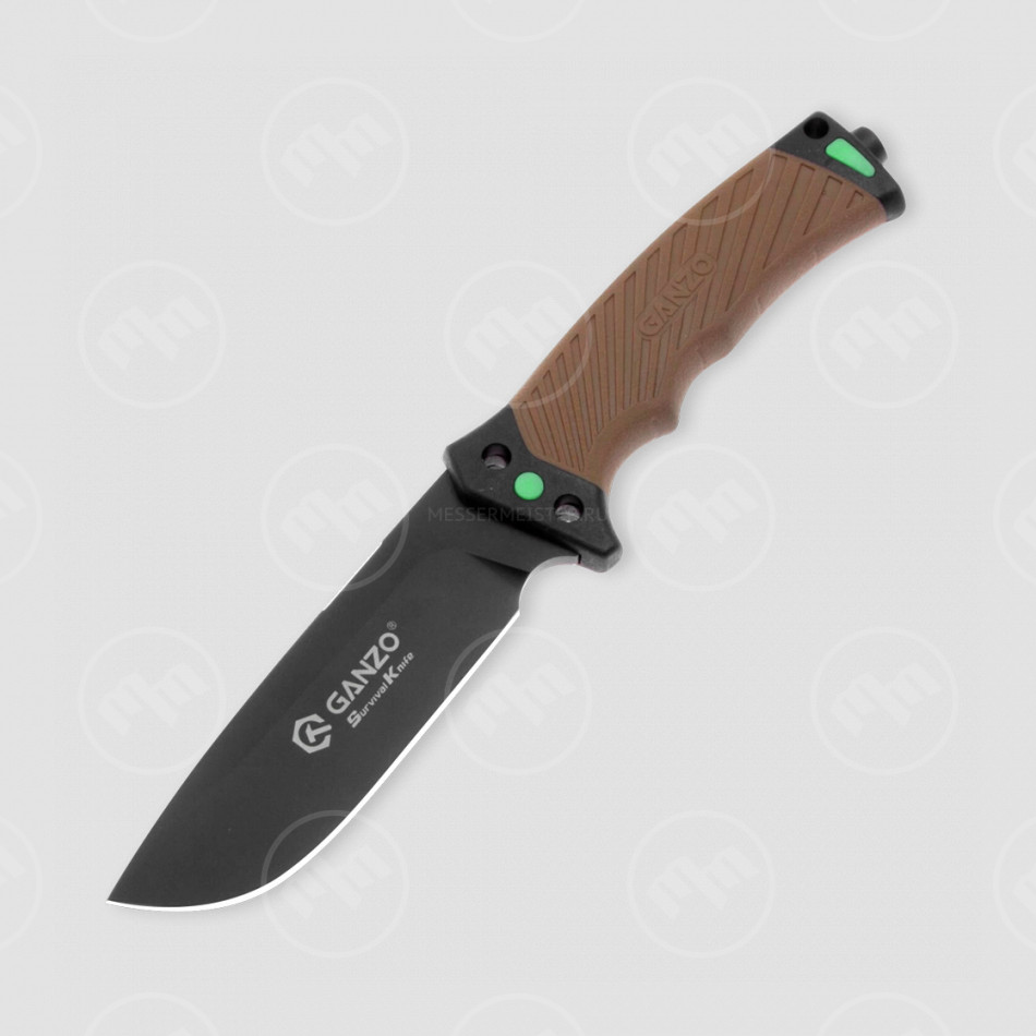 Нож с фиксированным клинком, 11,3 см, GANZO, Китай