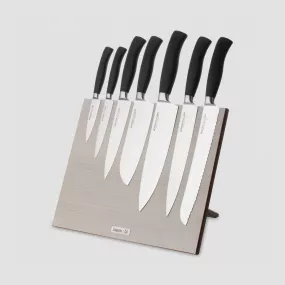 Набор кухонных ножей, 7 штук, на магнитной подставке ComposeEat, серия Ergo Line Pro, BERGER CUTLERY, Германия, Ergo Pro BERGER CUTLERY
