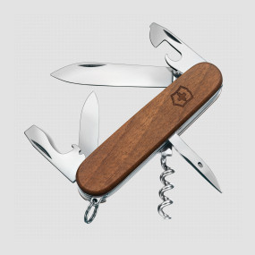Нож швейцарский многофункциональный складной Spartan Wood, 10 функций, 7 см, VICTORINOX, Швейцария, VICTORINOX (Швейцария)