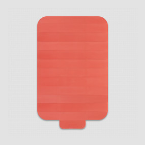 Доска разделочная рулонная, с магнитной застежкой, оранжевая, размер 39x24 см, серия Chopping boards and Knives, TREBONN, Италия, TREBONN (Италия)