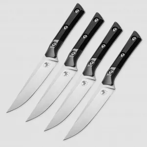 Набор столовых ножей для стейка, 4 штуки, MICROTECH, США, Набор ножей 4 предмета