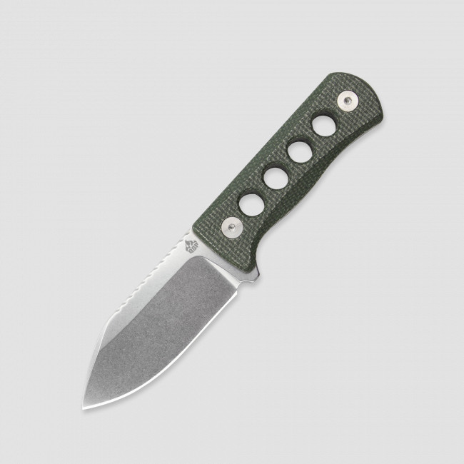 Нож шейный с фиксированным клинком Canary, 6,3 см, QSP KNIFE, Китай