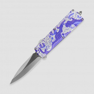 Нож автоматический фронтальный выкидной Кощей, 8,3 см, серия Royal Line, DAGGERR, Россия, Ножи фронтальные выкидные