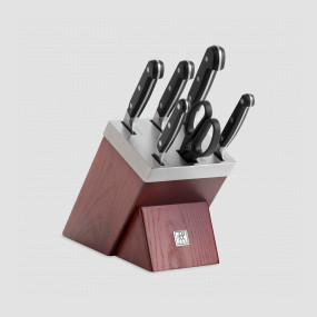 Набор из 5-ти кухонных ножей и ножниц в подставке с заточкой, серия Pro, ZWILLING J.A. HENCKELS, Германия, Наборы ножей 6 предметов