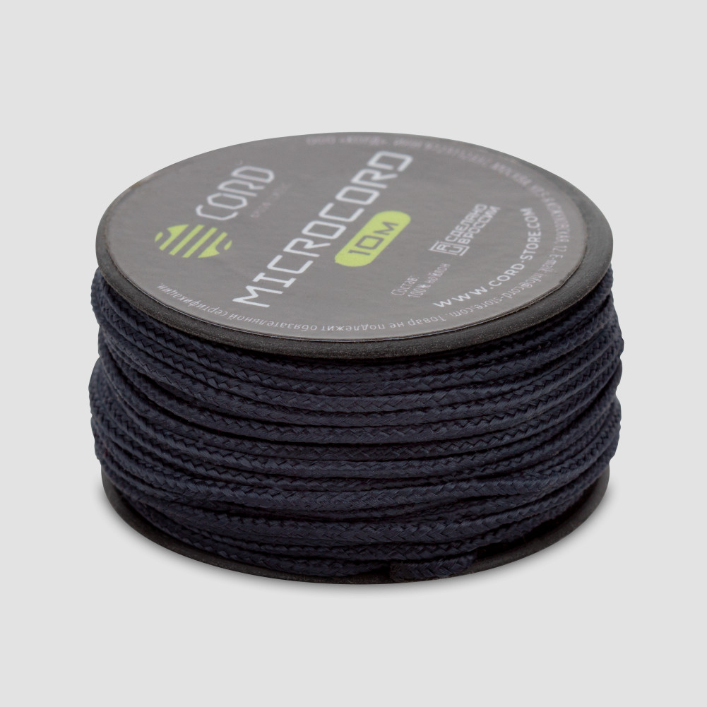 Микрокорд dark navy, 10м, серия Cord Micro, CORD, Россия