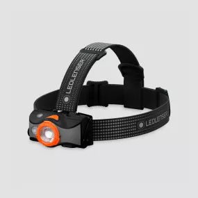 Фонарь аккумуляторный налобный, цвет: черно-оранжевый (502153), LED LENSER, Германия, Серия MH
