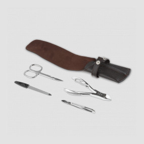 Набор маникюрный в футляре, 4 предмета, DEWAL, Германия, DEWAL (Германия)