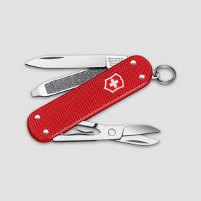 Нож швейцарский складной Classic Alox, 5 функций, 4 см, VICTORINOX, Швейцария, VICTORINOX Swiss Army Keychain