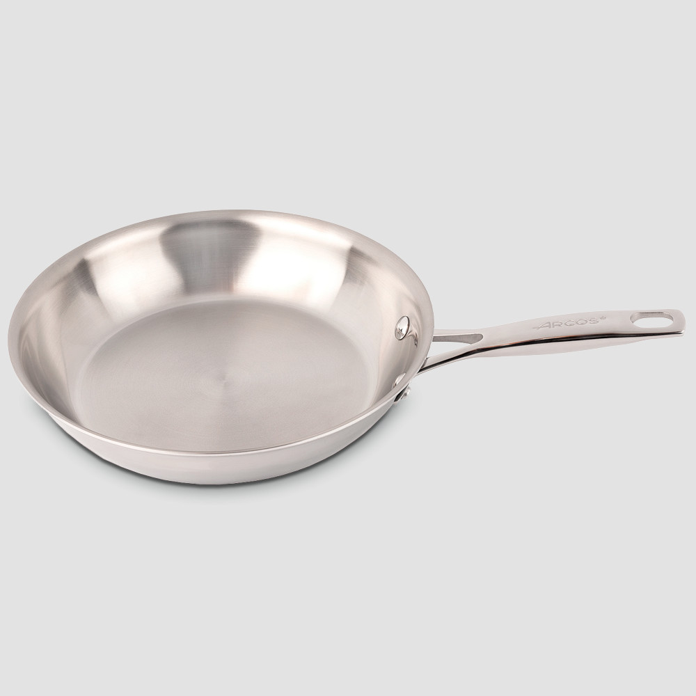 Сковорода из нержавеющей стали d 26 см, 3-х слойная нержавеющая сталь, серия Forza, ARCOS, Испания