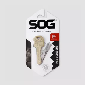 Брелок - ножницы cкладные Key Scissors, 3,8 см, SOG, США, Мультитулы SOG