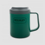 Термокружка Adventure, объем: 0,35 л, материал: пластик, размер: 11,8 x 8,3 см, цвет: зеленый, STANLEY, США