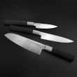 Нож кухонный, поварской Шеф, 15.0 см, серия Wasabi Black, KAI, Япония_00811190054755796776.jpg