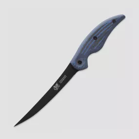 Нож с фиксированным клинком Cuda 6 Black Titanium Bonded, 15,7 см, CUDA, США, Ножи рыбацкие