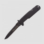 Нож складной Nemesis Black (Ruvido Handle), EXTREMA RATIO, Италия
