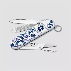 Нож швейцарский складной Classic Porcelain Elegance Limited Edition 2021, 7 функций, 4 см, VICTORINOX, Швейцария, VICTORINOX Swiss Army Keychain