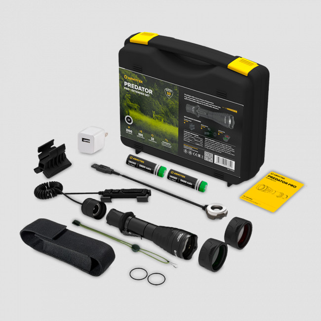 Набор Predator Pro Magnet USB Extended Set (белый свет), ARMYTEK, Канада
