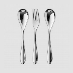 Набор столовых приборов для сервировки, 3 предмета, серия Bourton Bright, ROBERT WELCH, Великобритания, Приборы для салата и сервировки ROBERT WELCH