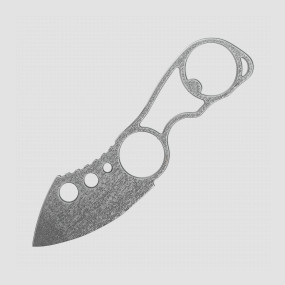 Нож с фиксированным клинком Knucklehead, 7,3 см, WHITE RIVER, США, WHITE RIVER (США)