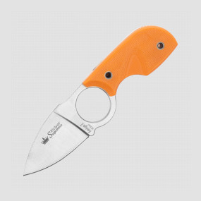 Нож с фиксированным клинком Amigo-Z, Satin, сталь D2, оранжевый, KIZLYAR SUPREME, Россия, KIZLYAR SUPREME (Россия)