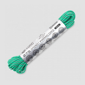 Паракорд 275 световозвращающий teal, 10 м, серия Cord 275, CORD, Россия, Новинки