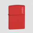 Зажигалка Classic Red Matte Logo Zippo, ZIPPO, США_00804320057280477004.jpg