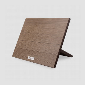 Подставка магнитная для 5 кухонных ножей, 29х22 см, темное дерево, композитный материал, серия Magneto, ComposeEat, Россия, Подставки для ножей