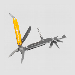 Мультитул Juice С2, 12 инструментов, материал: нержавеющая сталь, цвет: желтый, LEATHERMAN, США, LEATHERMAN (США)