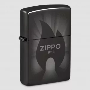Зажигалка бензиновая Radiant High Polish Black, ZIPPO, США, Зажигалки ZIPPO