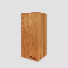 Подставка для 6-ти ножей KS007UON, 11 х 11 х 24 см, дерево дуб, WOODINHOME, Россия, Подставки для ножей WOODINHOME