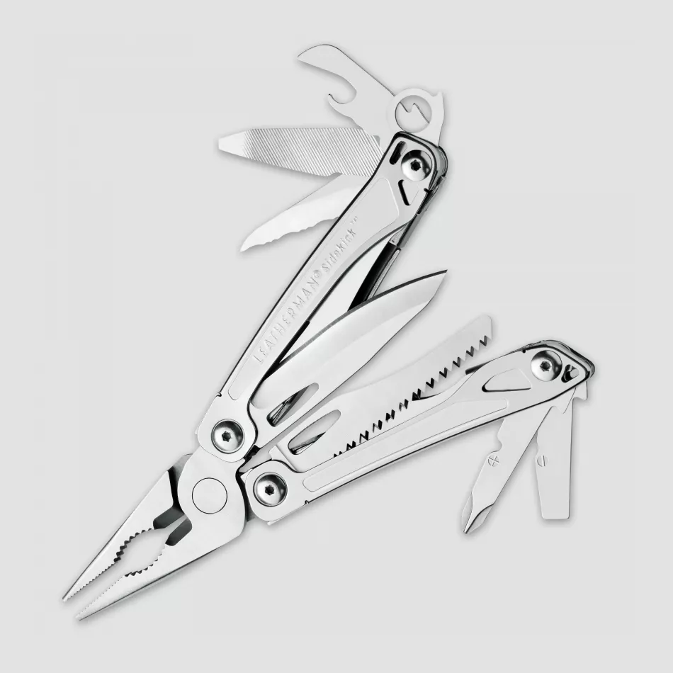 Мультитул Sidekick Gift, 14 инструментов, материал: нержавеющая сталь, цвет: стальной, LEATHERMAN, США