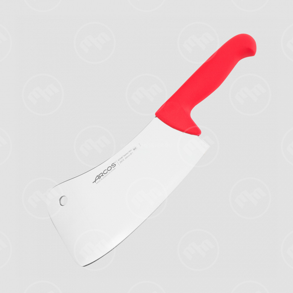 Топорик кухонный для рубки мяса 22 см, 580 г, рукоять - красная, серия 2900, ARCOS, Испания
