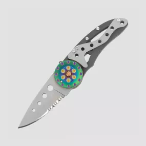 Нож складной Van Hoy Snap Fire, CRKT, США, Ножи скелетоны