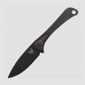 Нож с фиксированным клинком Altitude Black, 7,8 см, BENCHMADE, США, Американские охотничьи ножи
