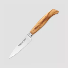 Нож для чистки и нарезки, 9 см, серия Ergo Line Olive, BERGER CUTLERY, Германия, Ergo Olive BERGER CUTLERY