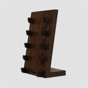 Подставка для 5-ти ножей HKS0205OB, материал: дерево дуб, WOODINHOME, Россия, Подставки для ножей