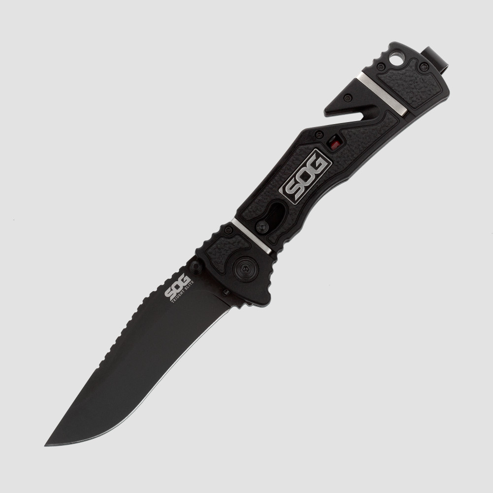 Нож складной Trident Elite Black, 9,4 см, SOG, США