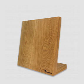 Подставка магнитная для 5-и ножей KS002LSON, 26 х 25 х 12,5 см, дерево дуб, WOODINHOME, Россия, Подставки для ножей