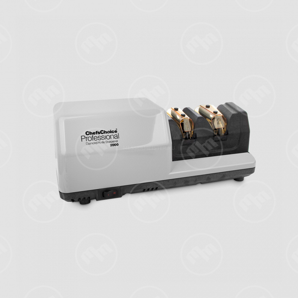 Точилка электрическая профессиональная для заточки ножей цвет - белый, Chef'sChoice, США