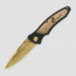 Нож складной Tirpitz-Damascus Gold, 9,9 см, BOKER, Германия_00799700068258292012.jpg