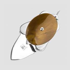 Нож складной Turtle Golden Brown, CRKT, США, Городские EDC-ножи