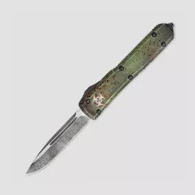 Нож автоматический фронтальный выкидной Ultratech, 8,7 см, MICROTECH, США, Нож выкидной автоматический