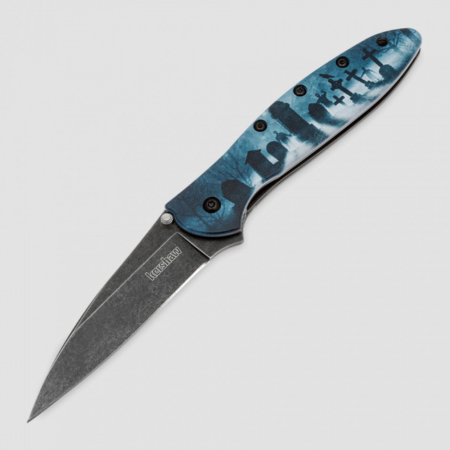 Нож полуавтоматический складной Leek, 7,5 см, KERSHAW, США