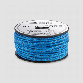 Микрокорд светоотражающий carolina blue, 10м, серия Cord Micro, CORD, Россия, Микрокорд CORD