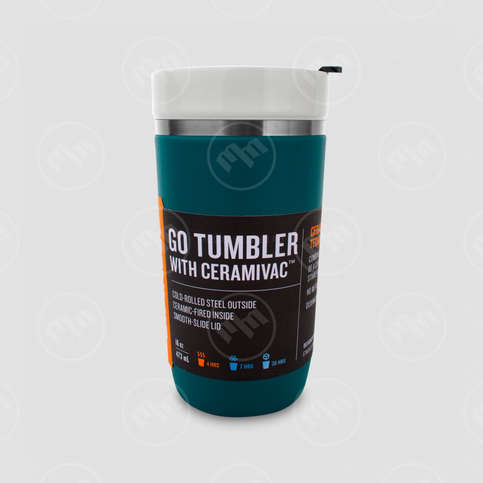 Термокружка Ceramivac, объем: 470 мл, цвет: бирюзовый, STANLEY, США