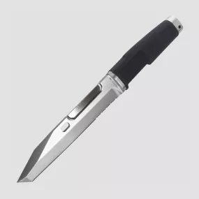 Нож с фиксированным клинком Fulcrum Bayonet Military, Satin Finish Blade, Black Handle, EXTREMA RATIO, Италия, Фиксированные ножи EXTREMA RATIO