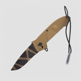 Нож складной HF1 Drop Point, Desert Warfare Laser Engraving, EXTREMA RATIO, Италия, Городские EDC-ножи