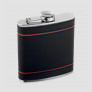 Фляга, 180 мл, сталь, черный, S. QUIRE, Италия